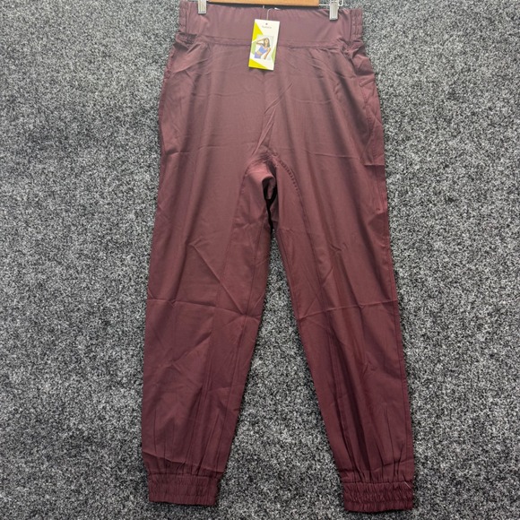 HALARA Pants - Halara Berry Red High Waisted Jogger Pants AL893-1098-L Large NWT